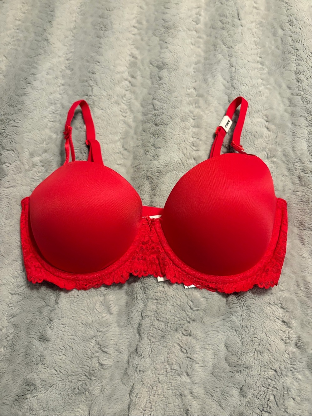 Victoria’s Secret PINK Lightly Lined Balconette Bra - Red